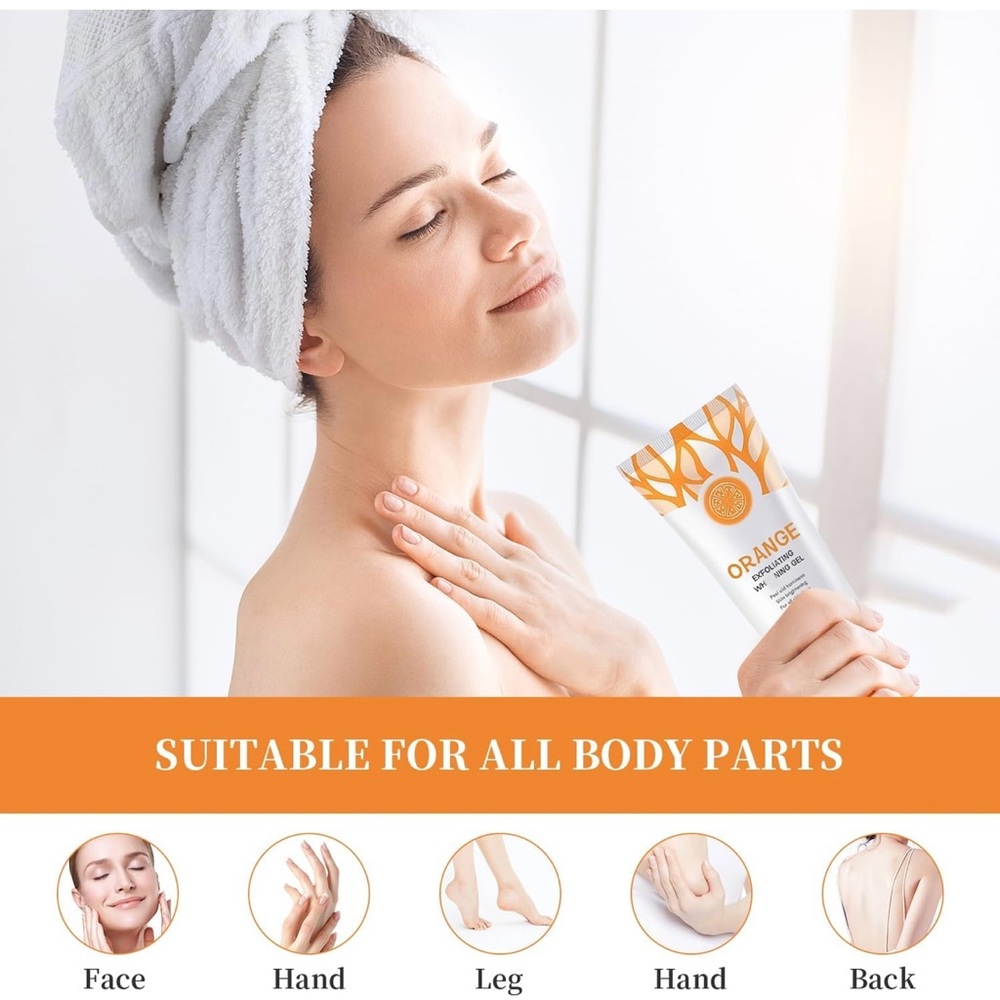 Orange Exfoliating Whitening Gel 2pk Brand New - Picture 5 of 11